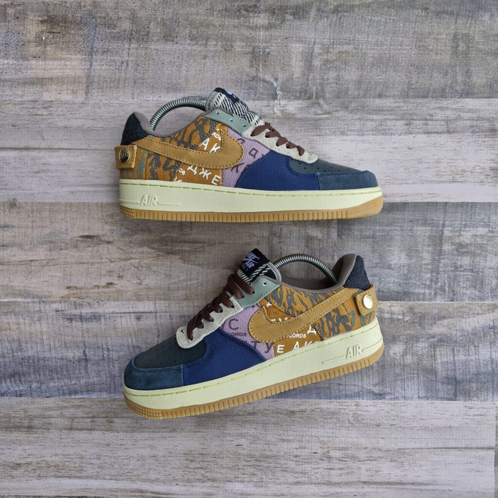 travis scott air force 1 blue