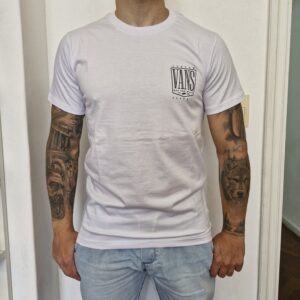 Remera vans hombre blanca