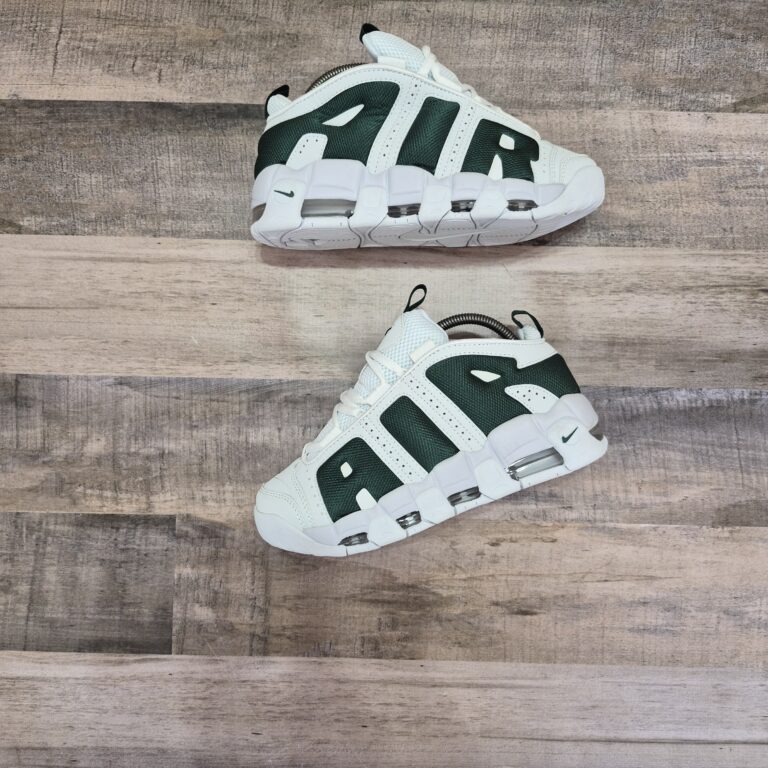 Nike Air Uptempo Low Blancas y verde