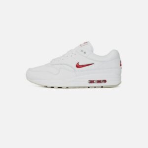 Nike Air max 1 Jewel blanca pipa roja