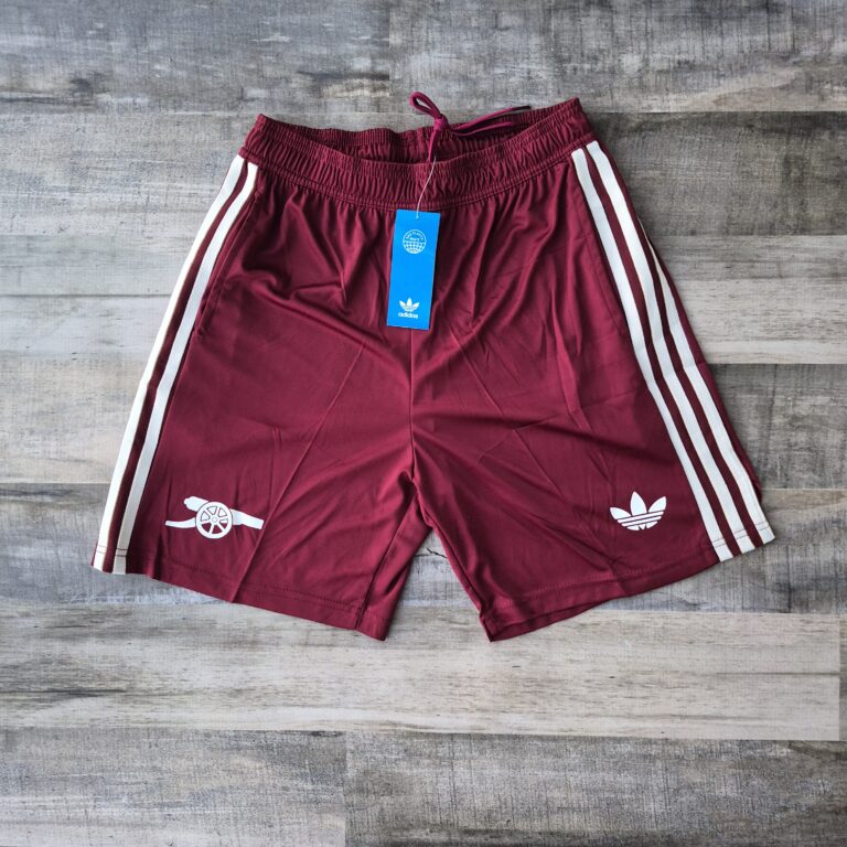 Short de Futbol Arsenal Bordo