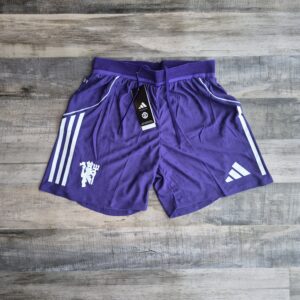 Short de Futbol Manchester United Violeta