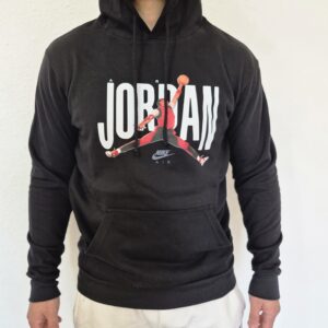 Buzo Jordan Negro Diseño Basket