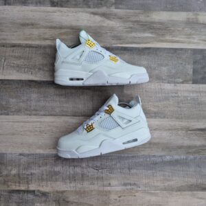 Nike Air Jordan Retro 4 Metallic Gold