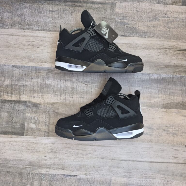 Nike Air Jordan Retro 4 Bike Black