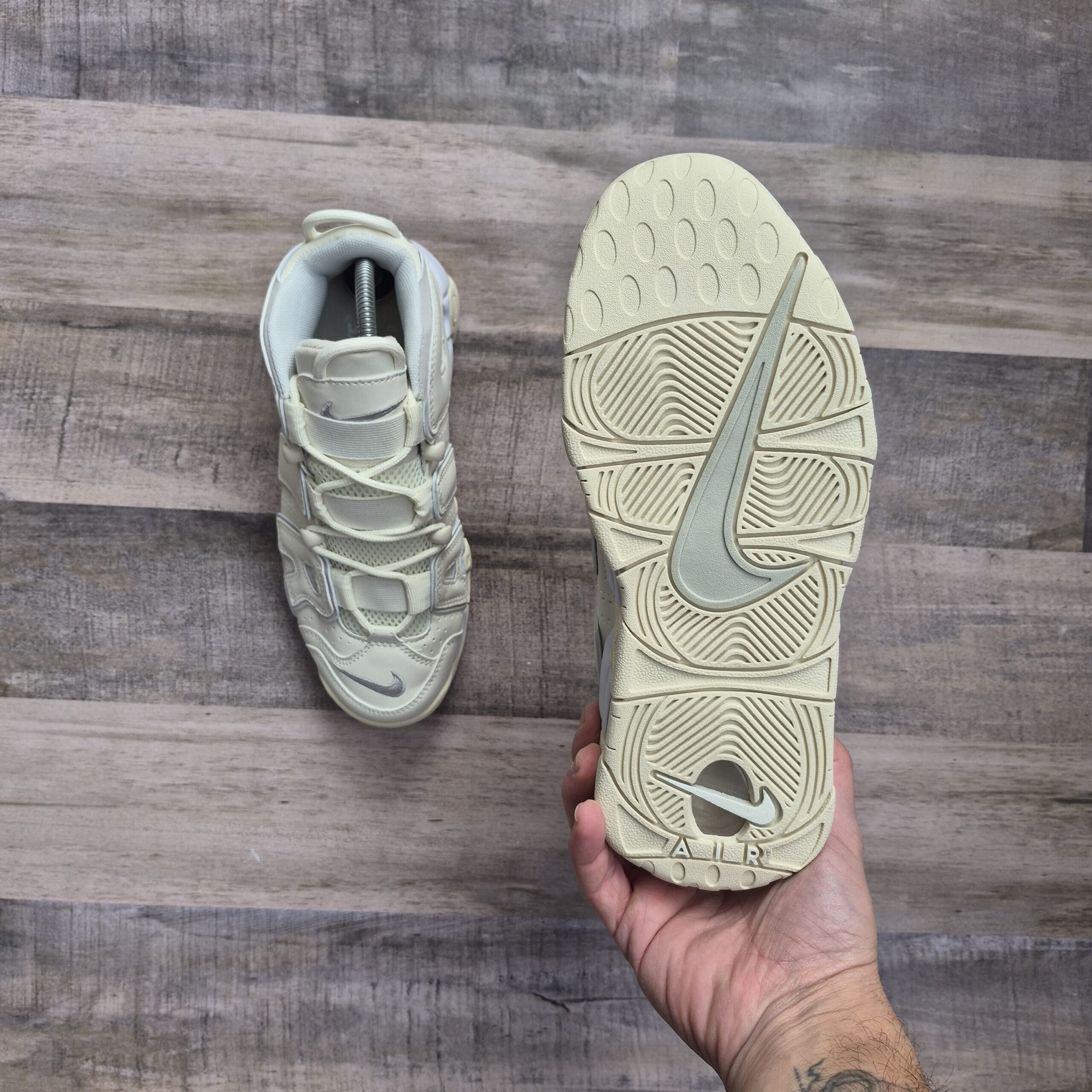 Nike Air Uptempo Beige - Imagen 3