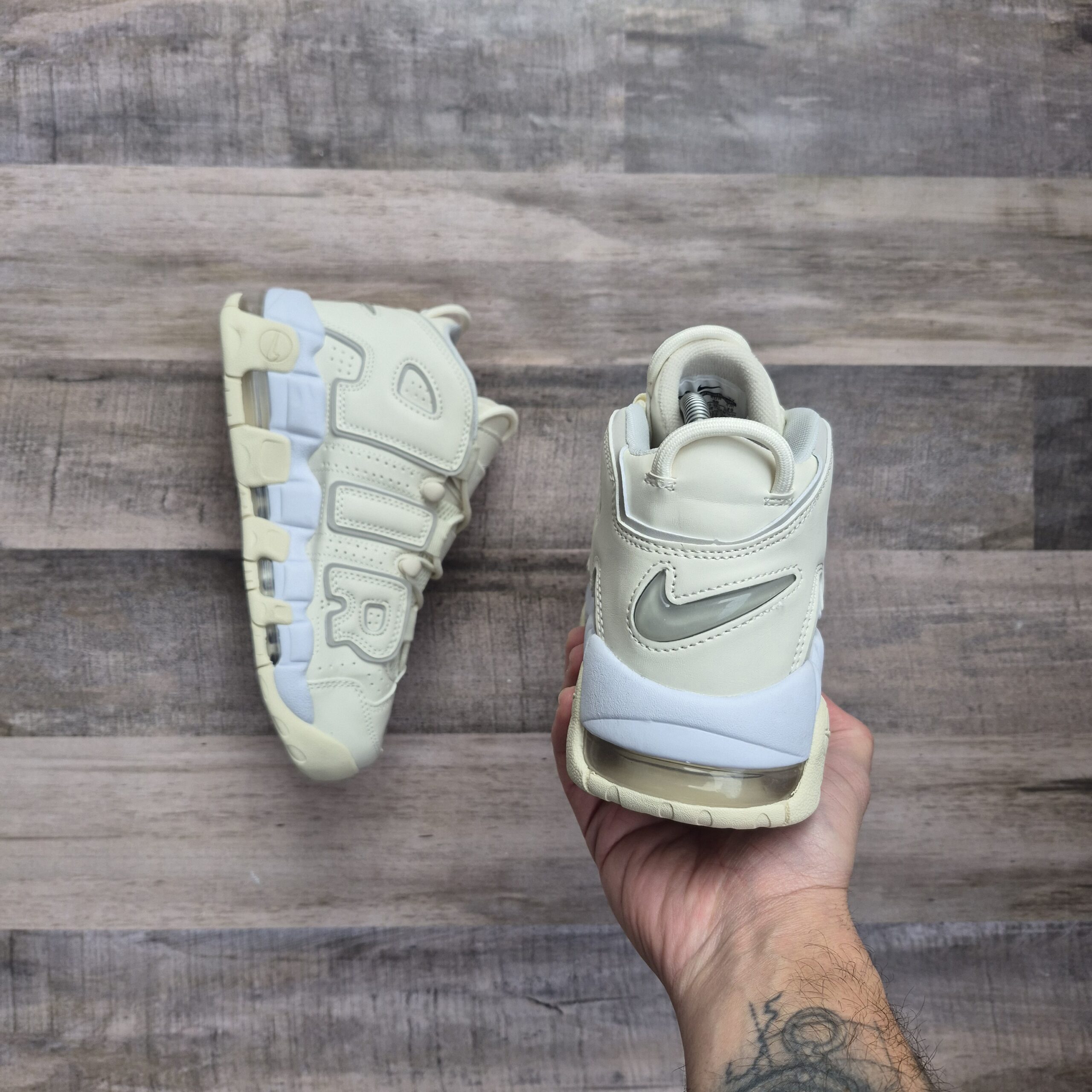 Nike Air Uptempo Beige - Imagen 4