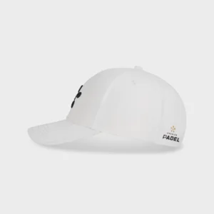 Gorra Premier Bullpadel Blanco y Negro - Thumbnail Image 3