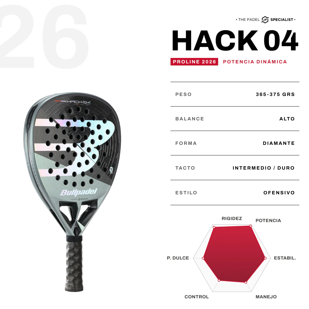 Pala Bullpadel Hack  04 26 - Imagen 2
