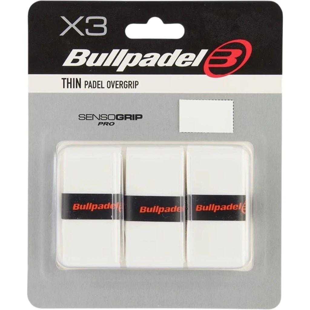 Overgrip Confort Bullpadel Blanco x 3 - Imagen 1